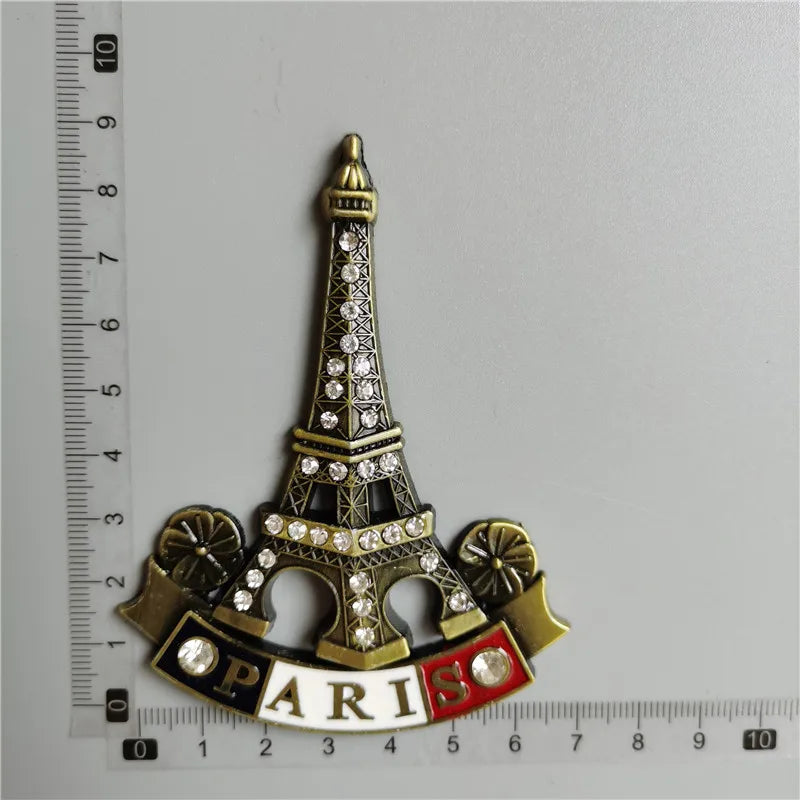 Paris France Tourist Souvenir Fridge Magnets Eiffel Tower French Magnetic Stickers Annecy Decoration on The Fridge Travel Gifts