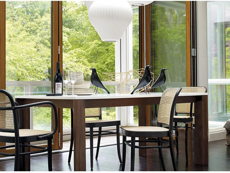 Creative Resin Craft Bird Figurine Statue Office Ornaments Sculpture Home Decoration Accessories