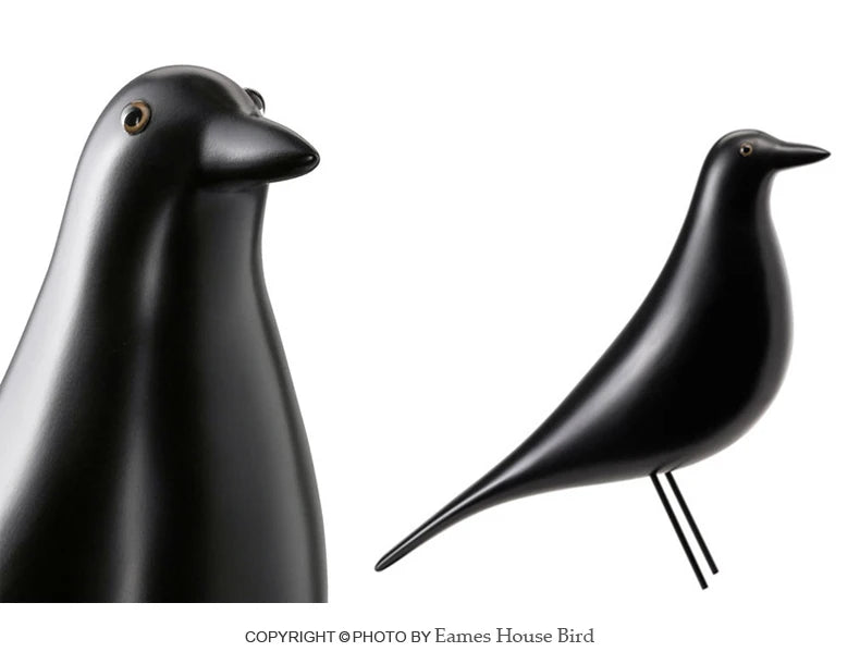 Creative Resin Craft Bird Figurine Statue Office Ornaments Sculpture Home Decoration Accessories