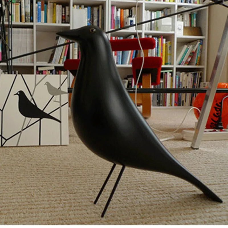 Creative Resin Craft Bird Figurine Statue Office Ornaments Sculpture Home Decoration Accessories