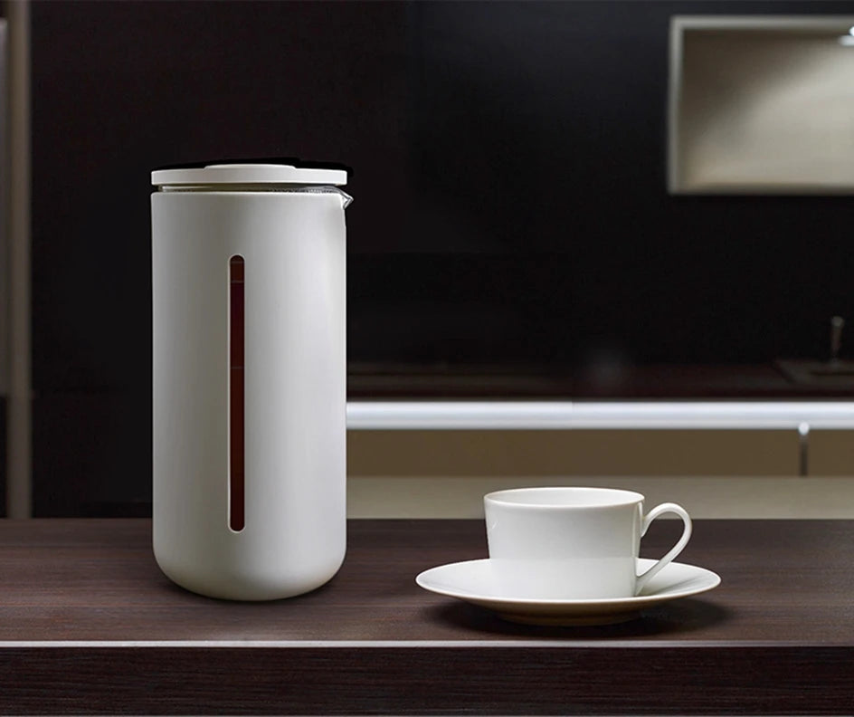 TIMEMORE Store French Press Coffee Small U 450ml Maker Utensils Mug White Black For Kitchen Home Trave Office