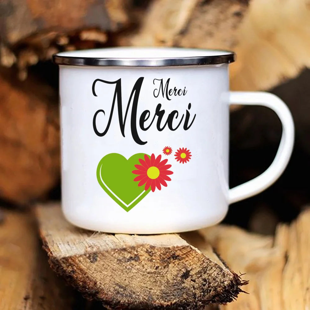 Thank You Mistress Enamelled Mug Gift Idea for Coffee Lover Original Teacher Gifts End of School Year Gift Asurprise for Teacher