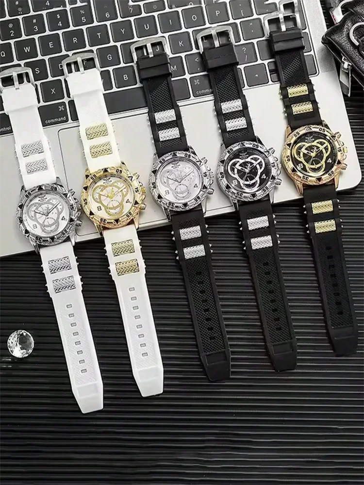 Men's Business Stainless Steel Quartz Watch – Stylish Gift for Boyfriend