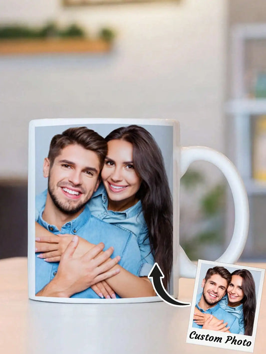 Personalized Photo Coffee Mug – Unique Gift for Housewarming, Mother’s Day & Loved Ones