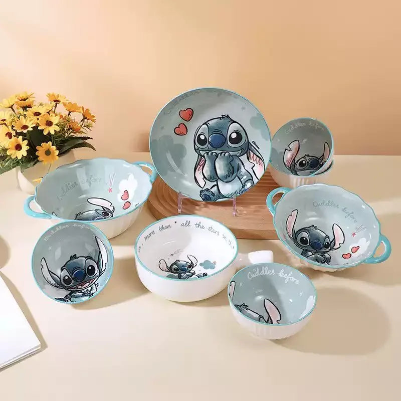 Ceramic tableware Stichi new home high-value bowl home gift