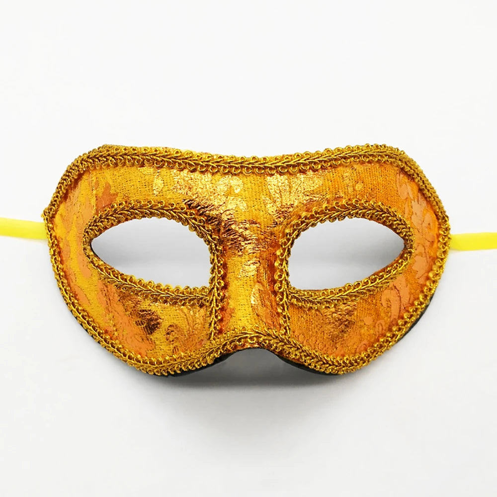 Men Mardi Gras Carnival Mask Venetian Masks Vintage Antique Jazz Masks Masquerade Cosplay Masks Unisex Half Face Party Masks