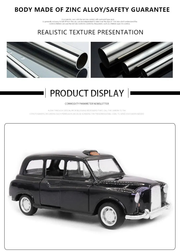 London Bus Taxi Alloy Model Toy Puzzle Toy Boy Birth Gift