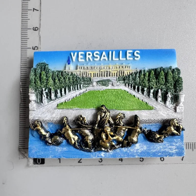 Paris France Tourist Souvenir Fridge Magnets Eiffel Tower French Magnetic Stickers Annecy Decoration on The Fridge Travel Gifts