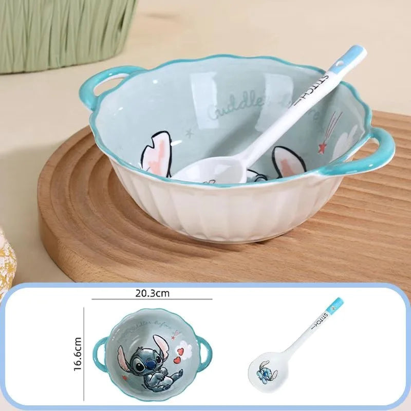 Ceramic tableware Stichi new home high-value bowl home gift