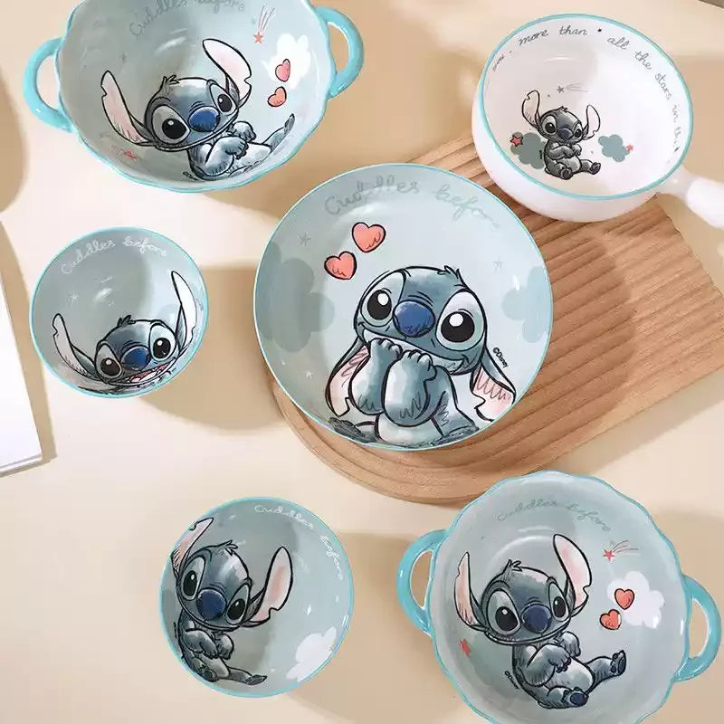 Ceramic tableware Stichi new home high-value bowl home gift
