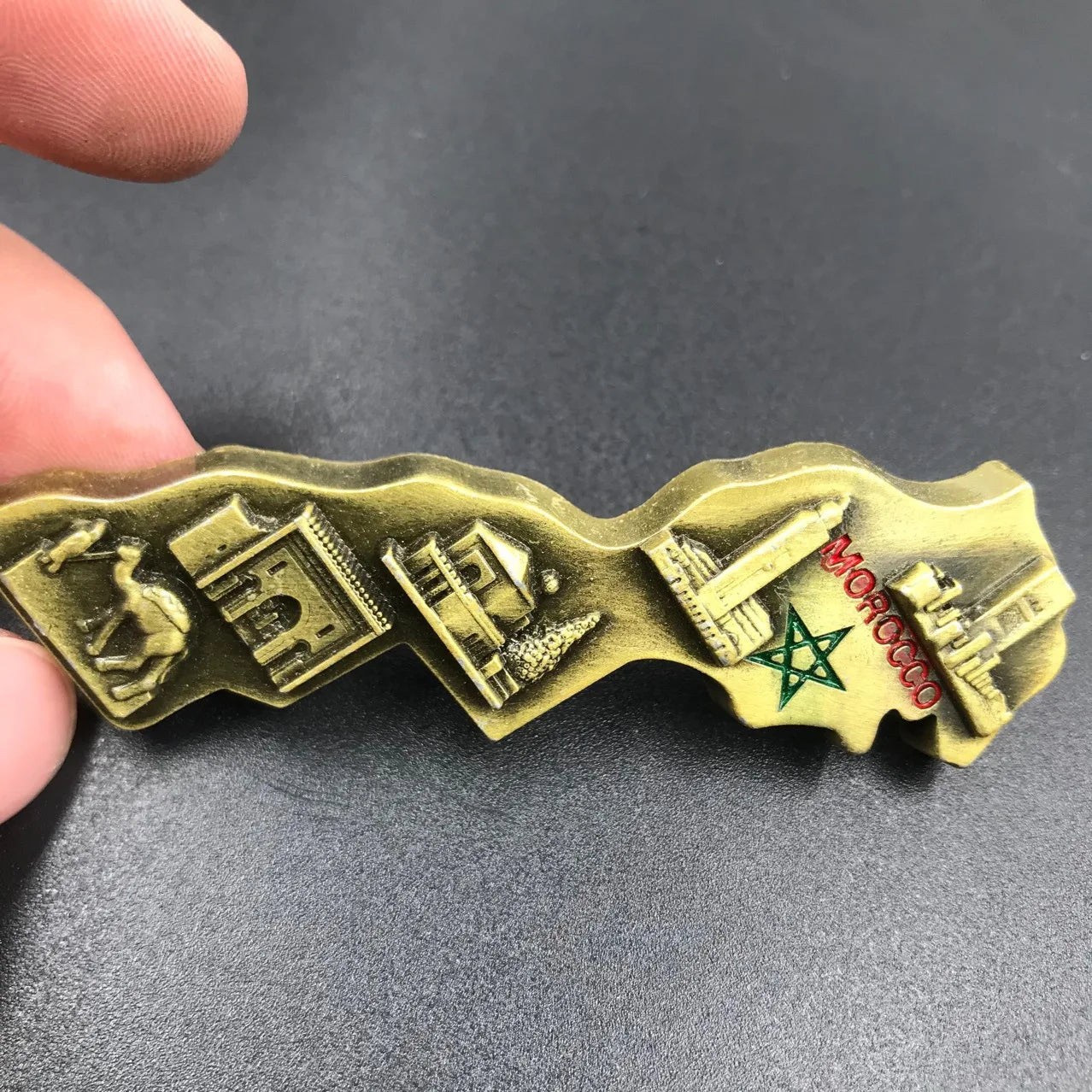 Morocco Tourist Souvenirs Fridge Magnet Casablanca Metal Refrigerator Magnets Home Decor Accessories Souvenir Collection Gifts