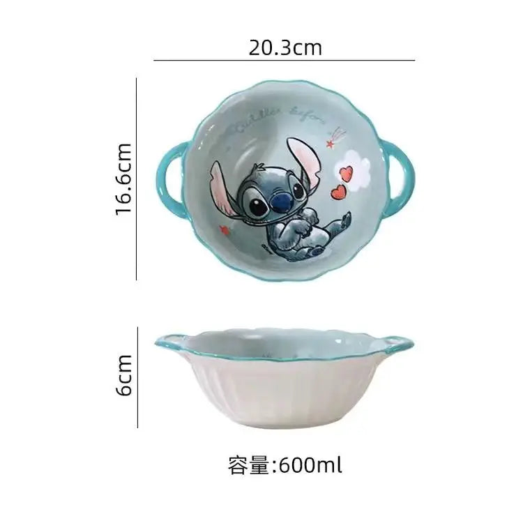 Ceramic tableware Stichi new home high-value bowl home gift