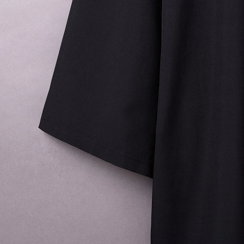 Japanese Yukata Kimono Haori Man Cardigan Harajuku Woman Long Cosplay Yukata Female Obi Black Streetwear White Beach Shirt