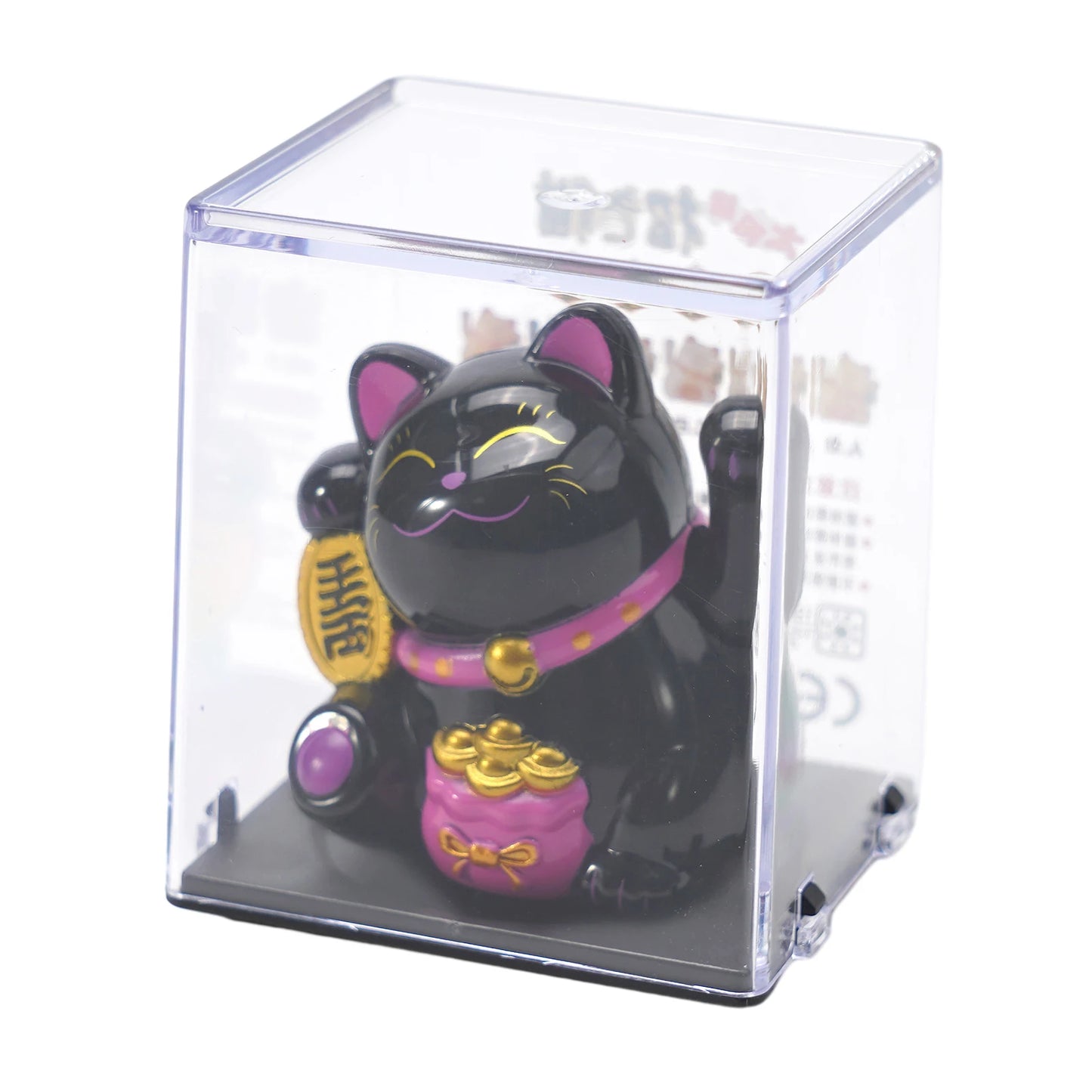 High Quality Lucky Cat Ornament Car Dashboard Decor Vehicle Accessories Automatic Waving Cartoon Decoration Interior