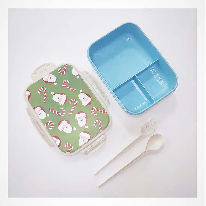 Personalised lunch box for Kids Student Remarks Name LOGO Picture Photo PP Eco-friendly Material With Spoon Fork