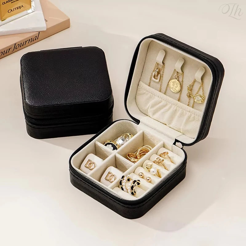 Personalized Jewelry Box for Wedding Gift, Birthday Gift Travel Jewelry Box, Mini Jewelry Box JEWELRY NOT INCLUDED