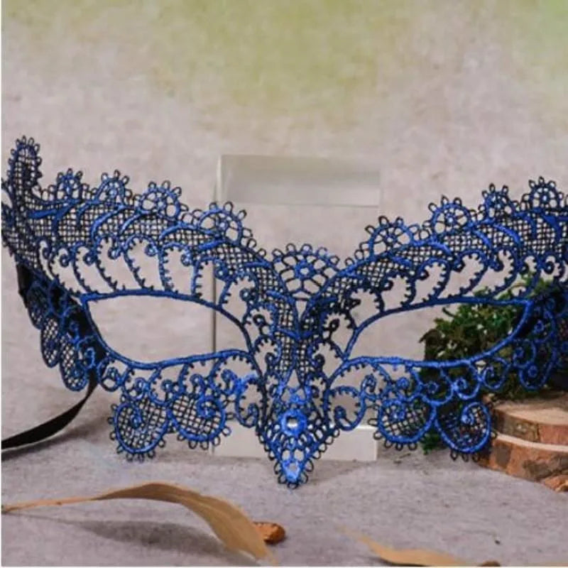 1PC Women Hollow Out Lace Mask Venetian Masquerade Eye Mask Dancing Party Halloween Fancy Mask