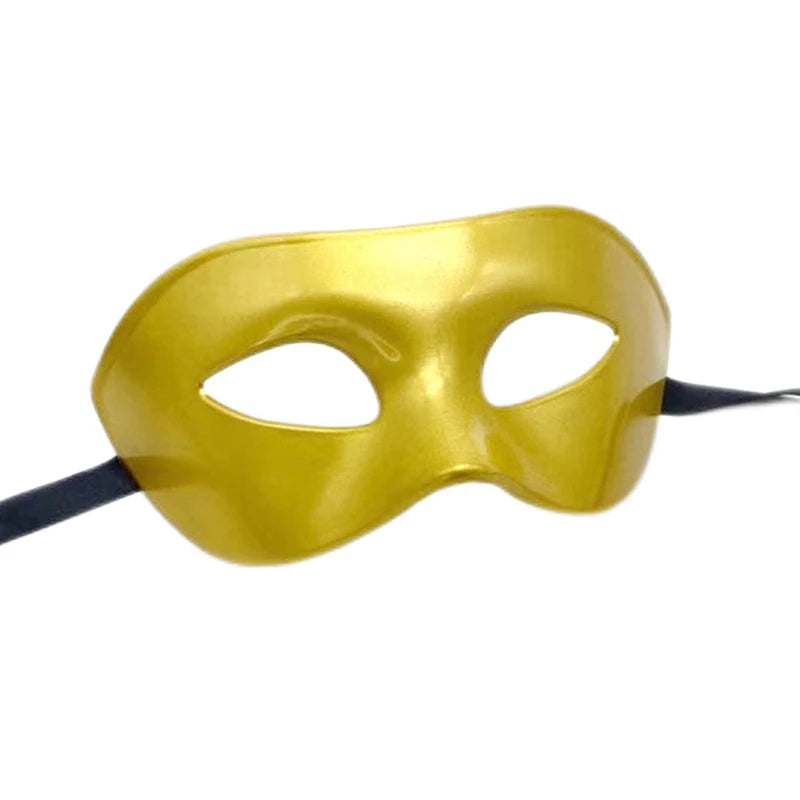 Men Women Masquerade Eye Mask Venetian Couple Cosplay Costume Props Halloween Carnival Prom Party Headdress Plastic Face Masks