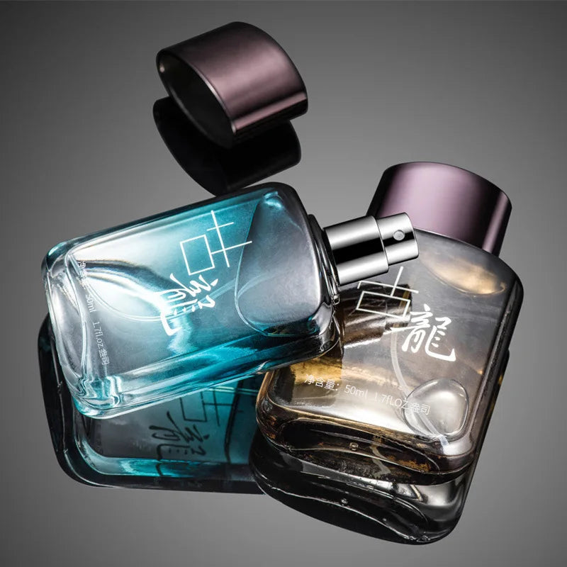 50ml Men Perfume Pheromones Gentleman Perfume Natural Fresh Long-lasting Fragrance Charming Cologne Perfume Couple Date Gift