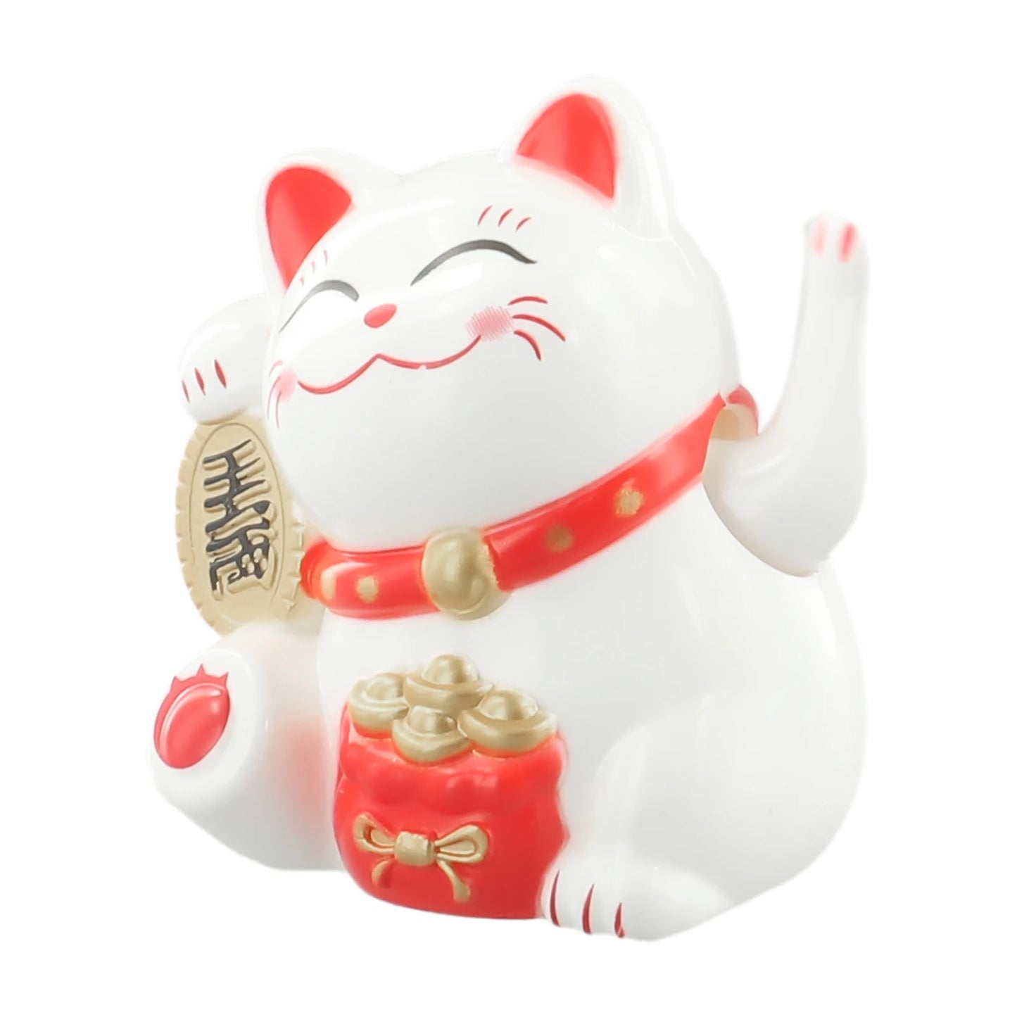 High Quality Lucky Cat Ornament Car Dashboard Decor Vehicle Accessories Automatic Waving Cartoon Decoration Interior