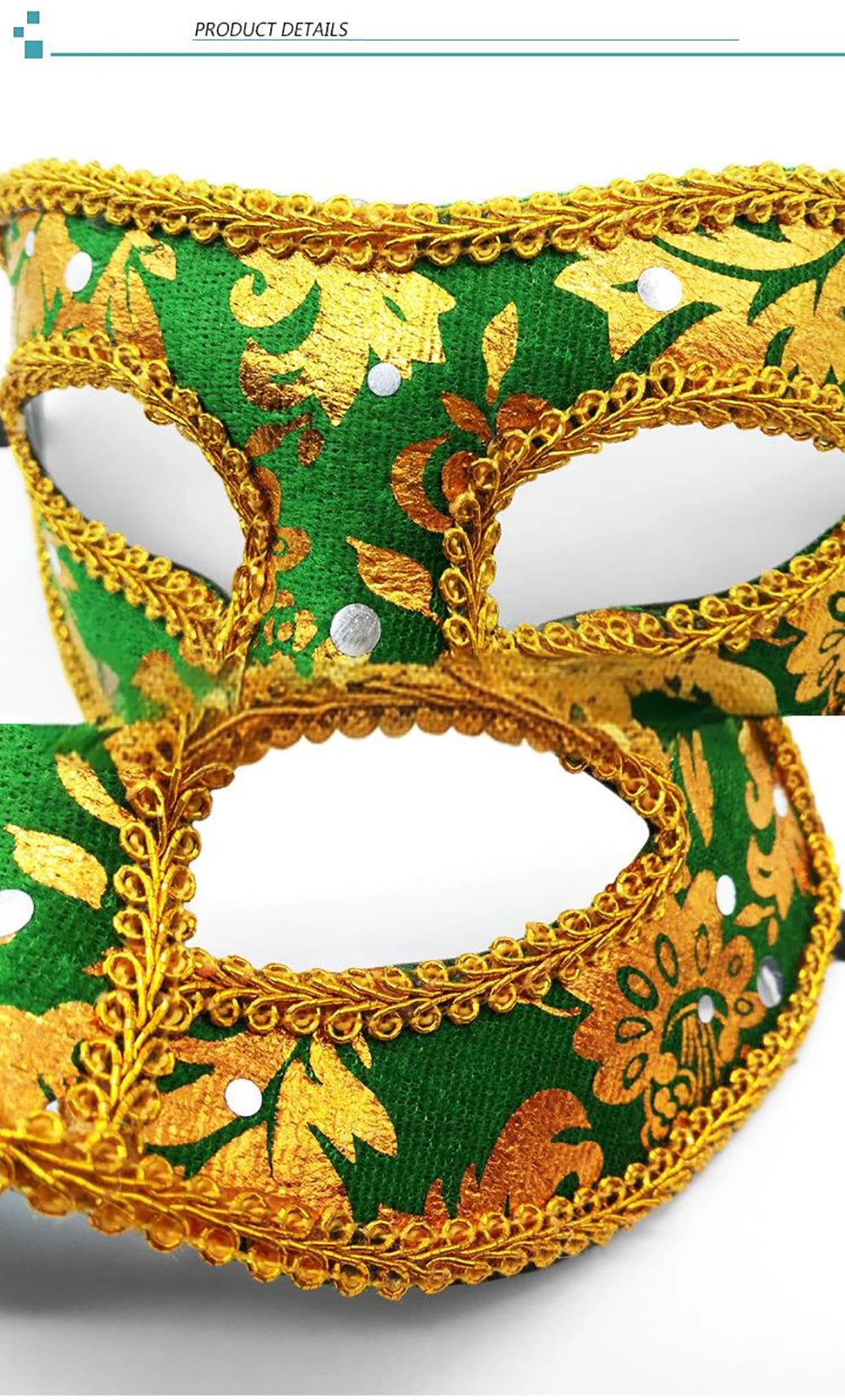 Men Mardi Gras Carnival Mask Venetian Masks Vintage Antique Jazz Masks Masquerade Cosplay Masks Unisex Half Face Party Masks