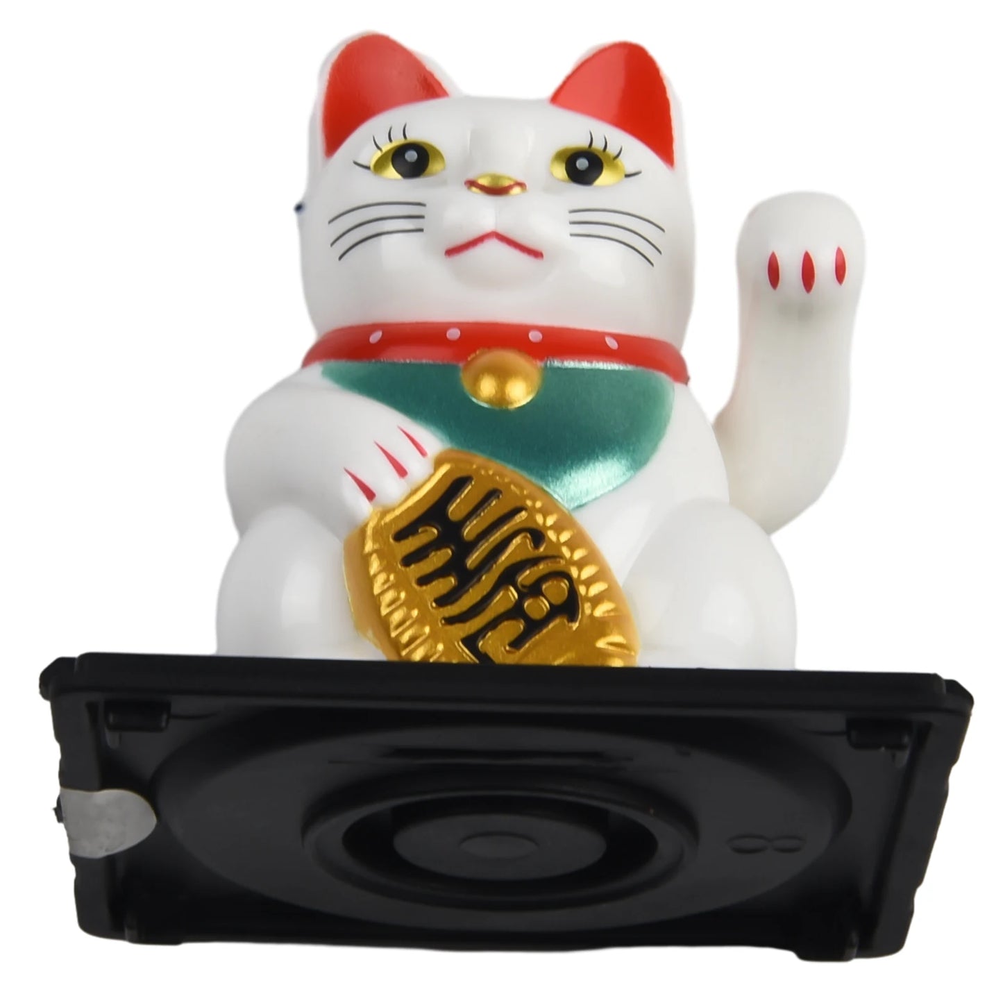 High Quality Lucky Cat Ornament Car Dashboard Decor Vehicle Accessories Automatic Waving Cartoon Decoration Interior