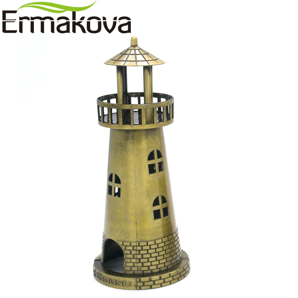 ERMAKOVA Metal Architecture Figurine World Famous Landmark Building Souvenir Statue Home Office Desktop Decor Christmas Gift