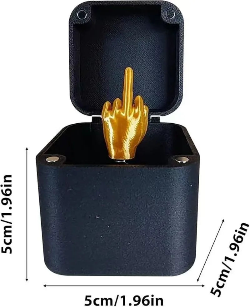 Middle Finger in a Box – Funny Gag & Prank Gift for Adults
