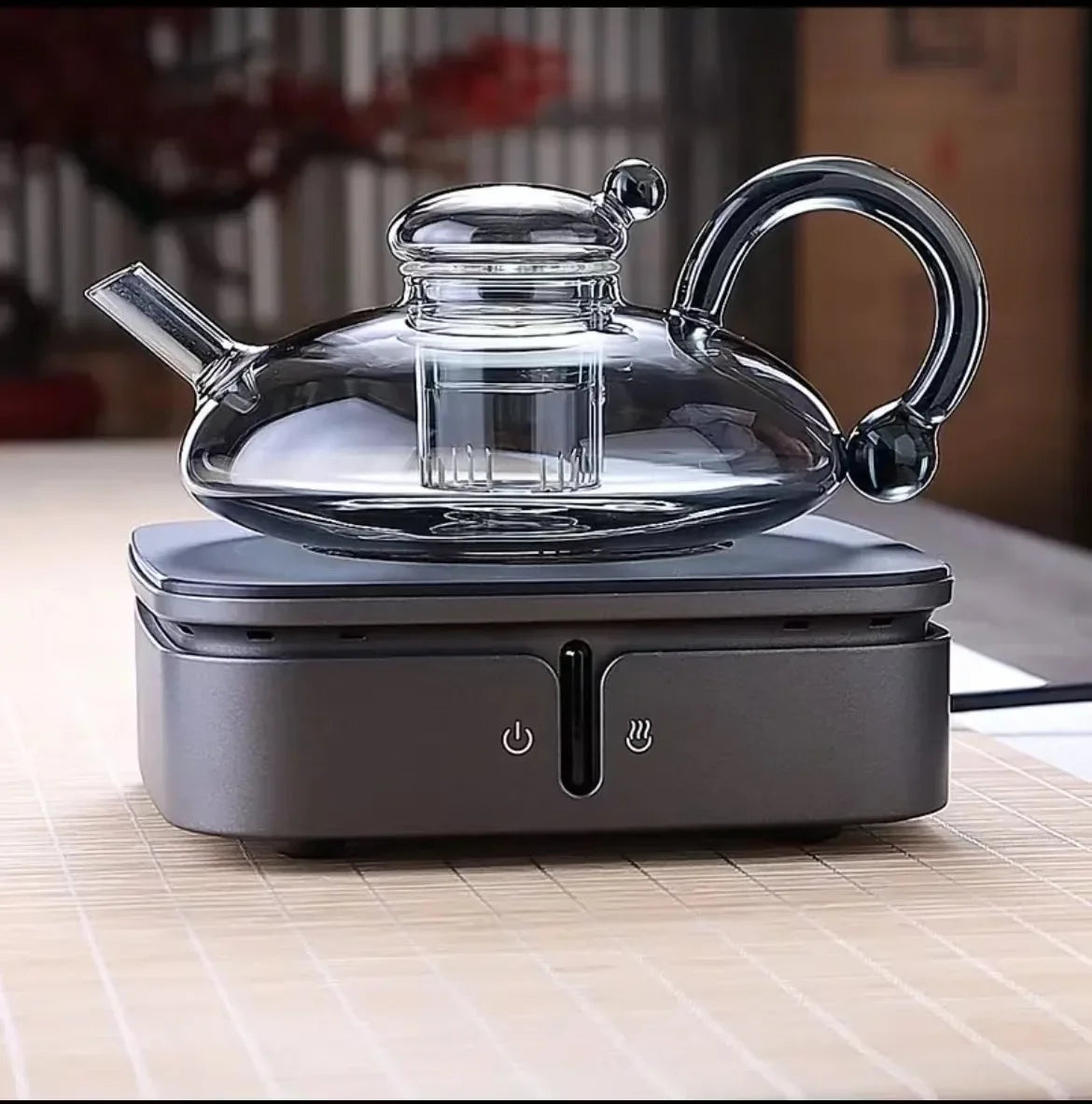 Flower Tea Teapot Set British-Style Boiled Fruit Tea Set Heat-Resistant Glass Nordic Affordable Luxury Health Pot