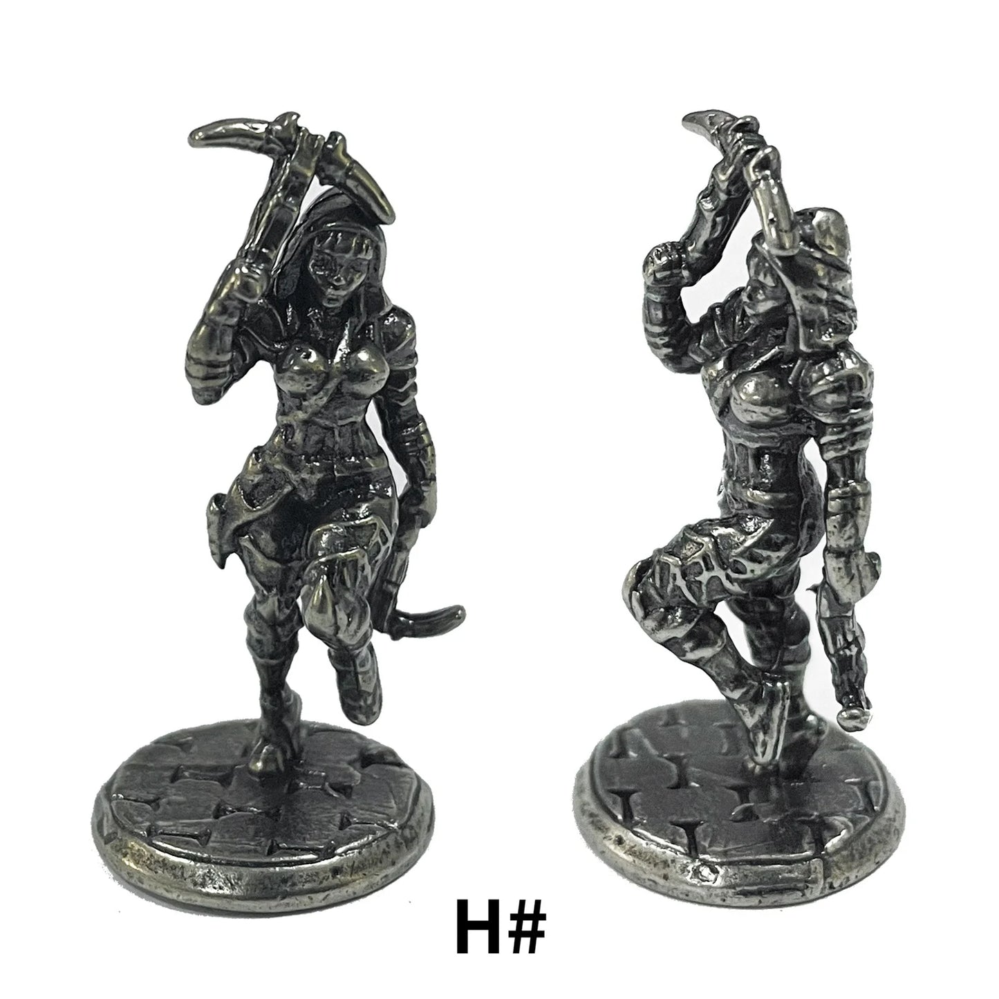 1Pcs Ancient Spartan Rome Soliders Figurines Miniatures Vintage Metal Soldiers Model Statue Desktop Ornament Gift