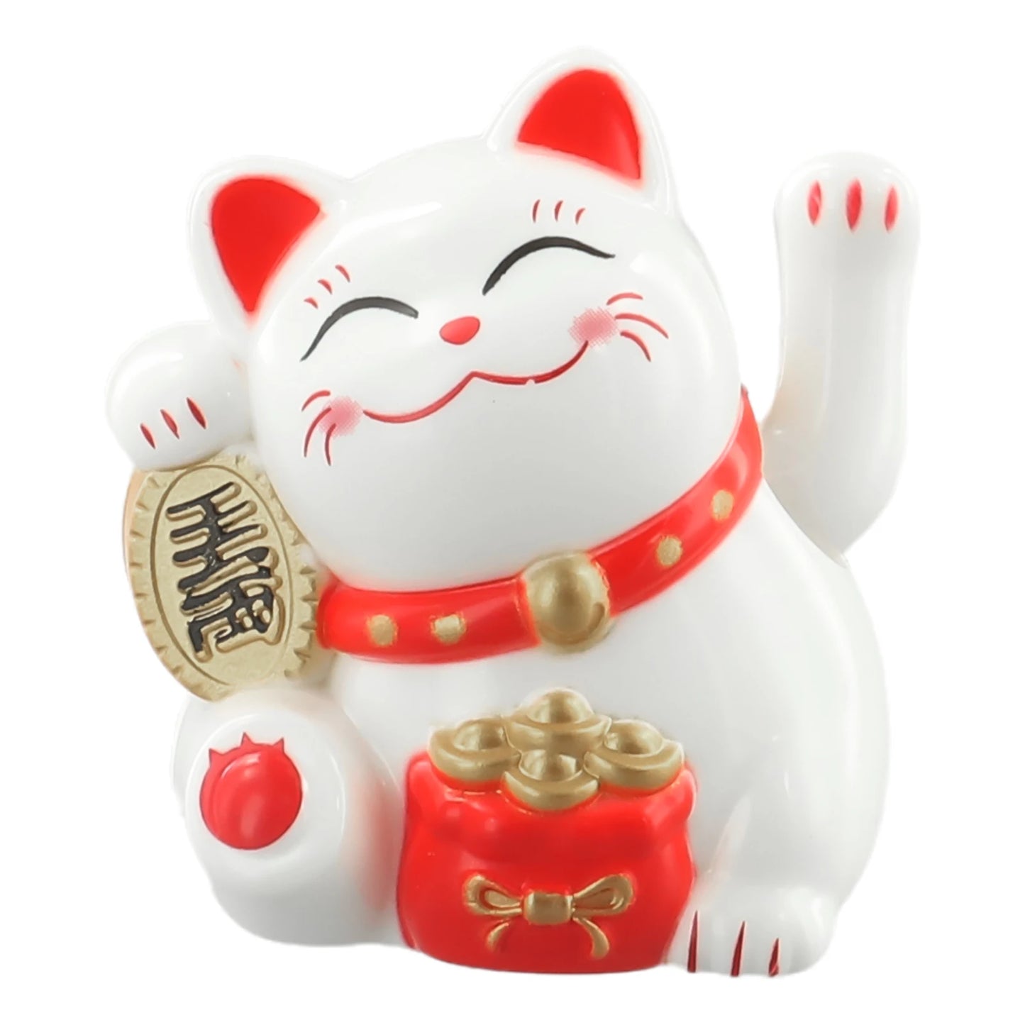 High Quality Lucky Cat Ornament Car Dashboard Decor Vehicle Accessories Automatic Waving Cartoon Decoration Interior