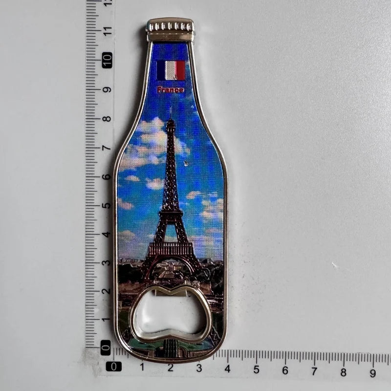 Paris France Tourist Souvenir Fridge Magnets Eiffel Tower French Magnetic Stickers Annecy Decoration on The Fridge Travel Gifts