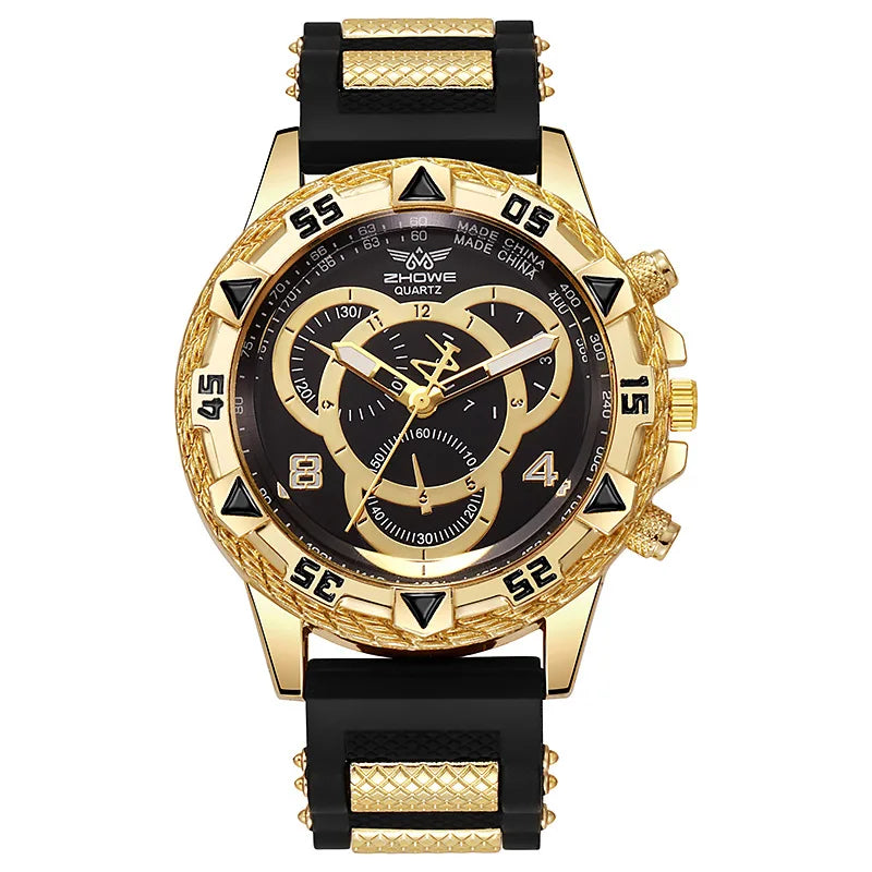 Men's Business Stainless Steel Quartz Watch – Stylish Gift for Boyfriend