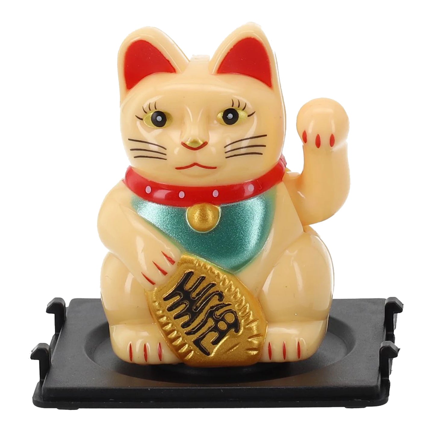 High Quality Lucky Cat Ornament Car Dashboard Decor Vehicle Accessories Automatic Waving Cartoon Decoration Interior