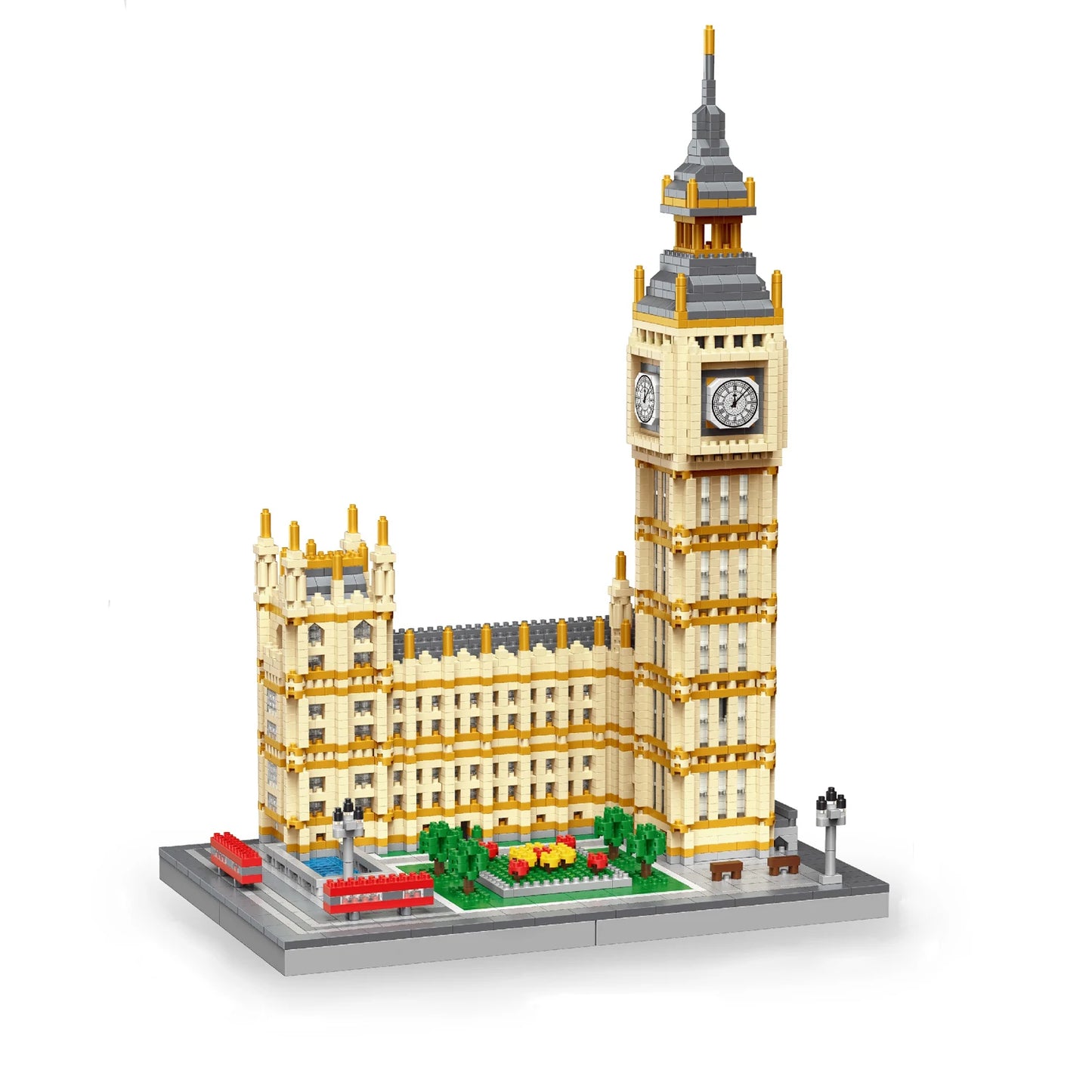 Big Ben Micro Mini Building Blocks Crafted Replica, Leisure and Entertainment Toys Construction Bricks Decoration Party Gift