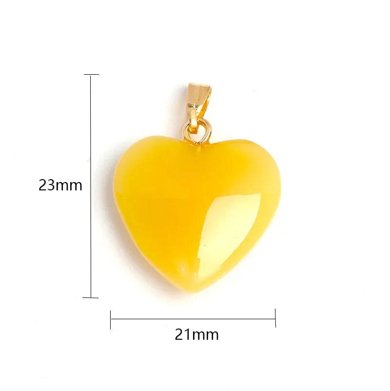 Y2k Love Heart Necklace for Women Fashion Hip Hop Red Hearts Pink Pendants Necklaces Rope Chain Girls Rave Gift Gothic Jewelry