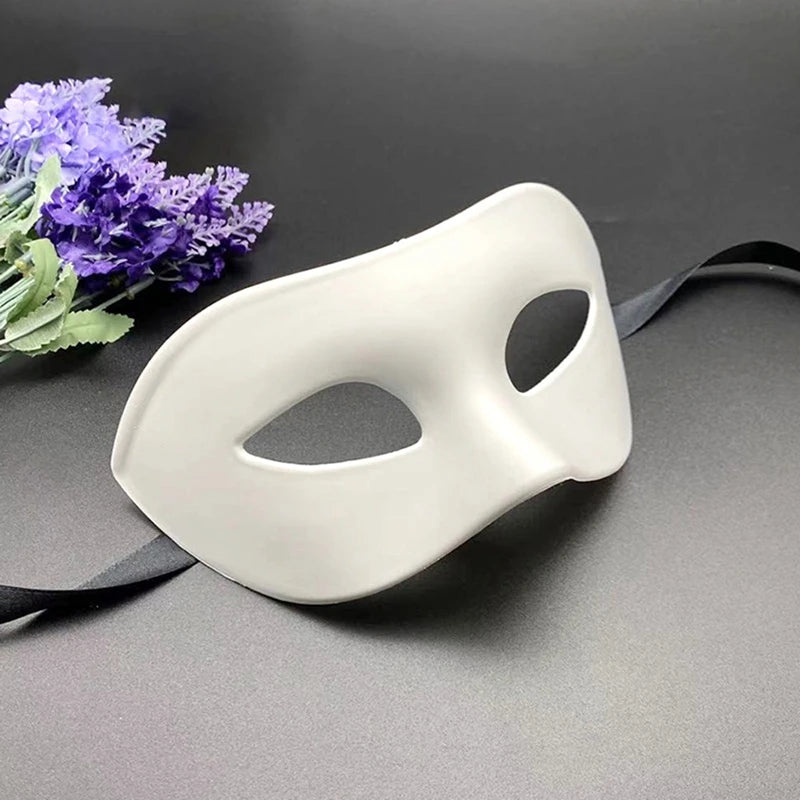 Men Women Masquerade Eye Mask Venetian Couple Cosplay Costume Props Halloween Carnival Prom Party Headdress Plastic Face Masks