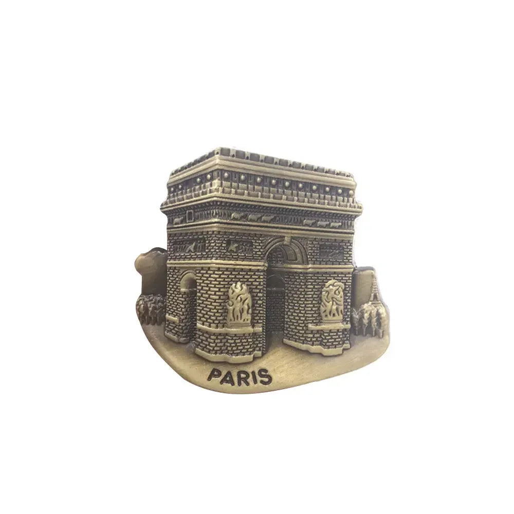 Home Decor Fridge Magnet Refrigerator Metal USA Alaska York Paris Italy London Post Office UK Dubai Belgium Israel Stereo