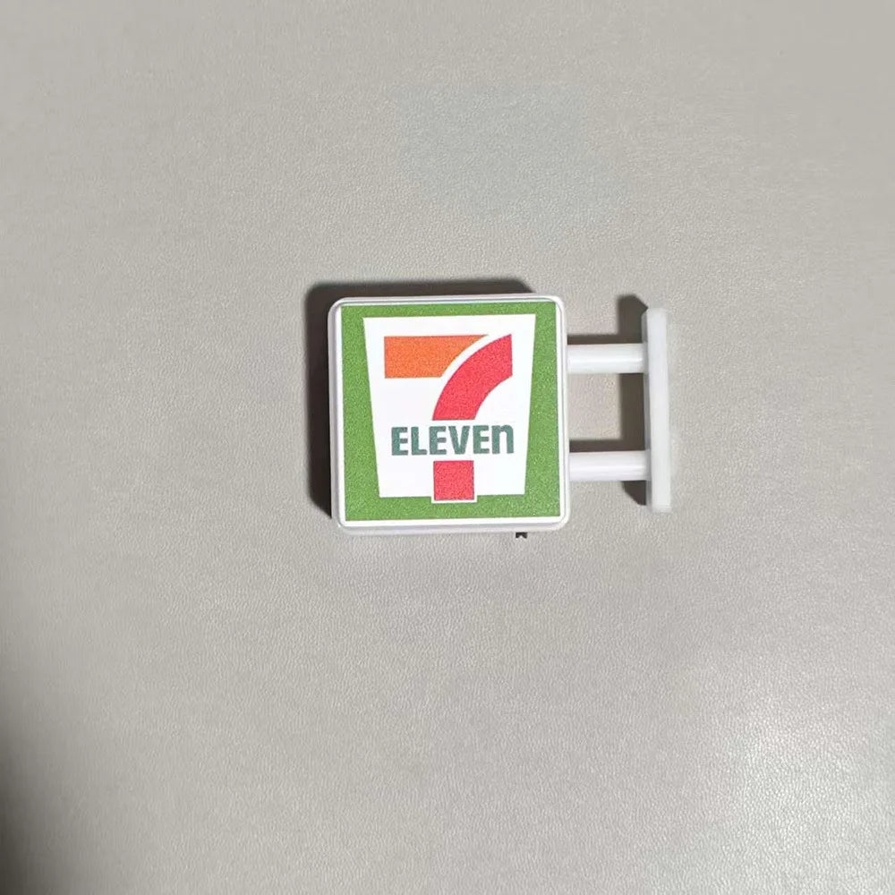 Tokyo Osaka Glowing Magnetic Refrigerator Magnet Home Decor Convenience Store Sign Model Japan Travel Souvenir Home Accessories