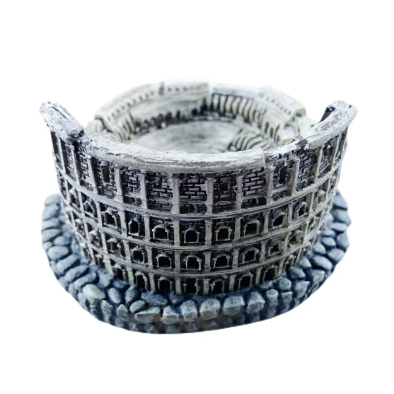 Rome Colosseum Italy Resin Handicraft Souvenirs Desktop Ornament Indoor Table Buildings Home Decoration Collection Gift