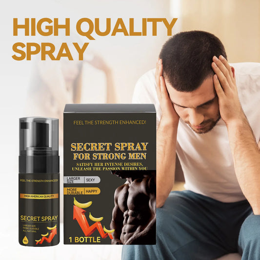 Men's Long-Lasting Delay Spray & Strength Massage Cream – Romantic Gift for Lover