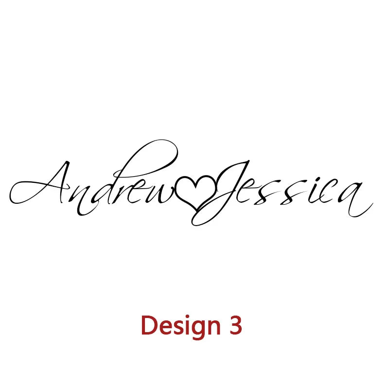 Custom Two Names Necklace with Heart Stainless Steel Couple Choker Personalized Jewelry Mother's Day Gift Women's Necklace Gift