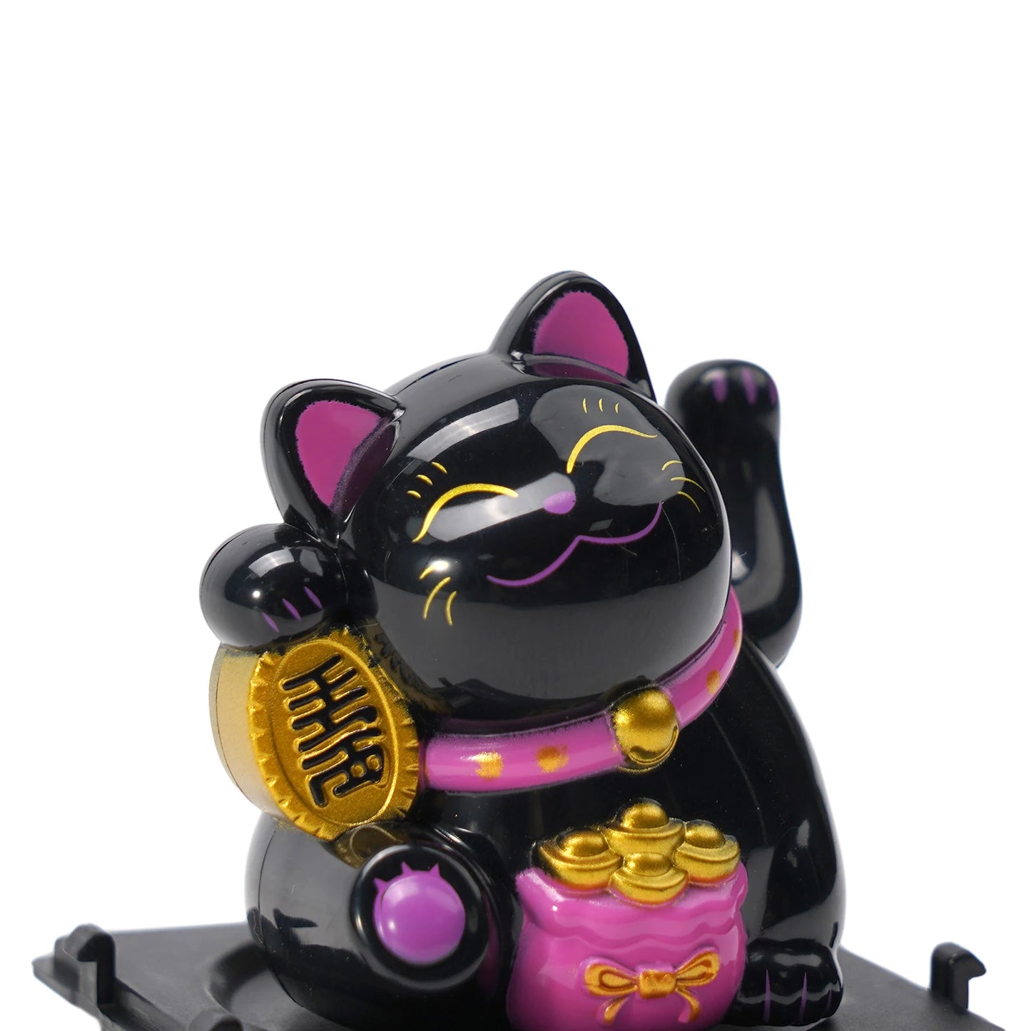 High Quality Lucky Cat Ornament Car Dashboard Decor Vehicle Accessories Automatic Waving Cartoon Decoration Interior