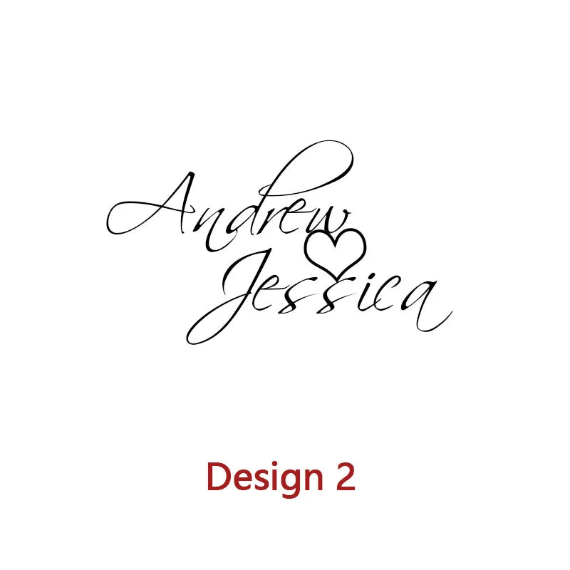 Custom Two Names Necklace with Heart Stainless Steel Couple Choker Personalized Jewelry Mother's Day Gift Women's Necklace Gift