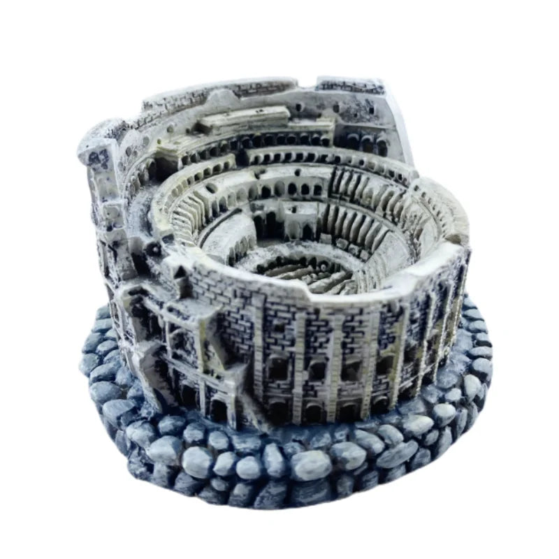 Rome Colosseum Italy Resin Handicraft Souvenirs Desktop Ornament Indoor Table Buildings Home Decoration Collection Gift