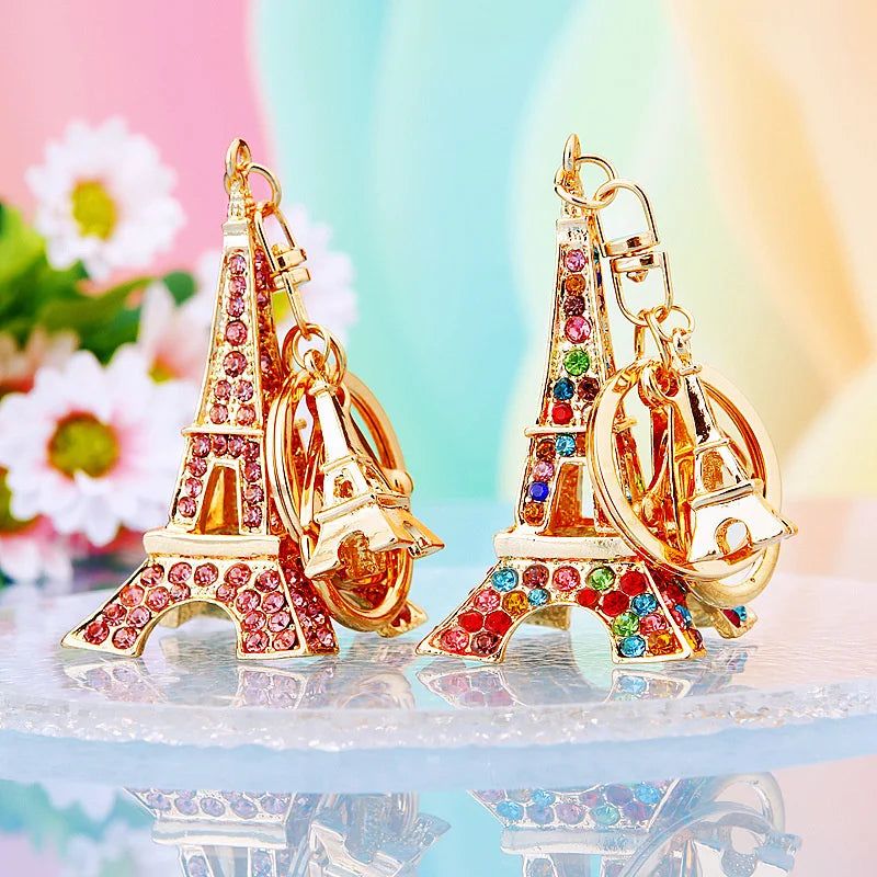 Eiffel Tower Keychain For Keys Souvenirs Paris Tour Eiffel Keychain Key Chain Key Ring Decoration Key Holder