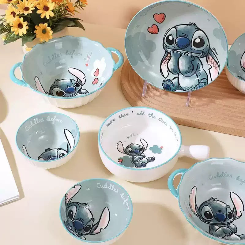 Ceramic tableware Stichi new home high-value bowl home gift