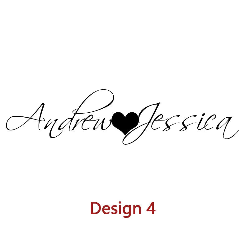 Custom Two Names Necklace with Heart Stainless Steel Couple Choker Personalized Jewelry Mother's Day Gift Women's Necklace Gift