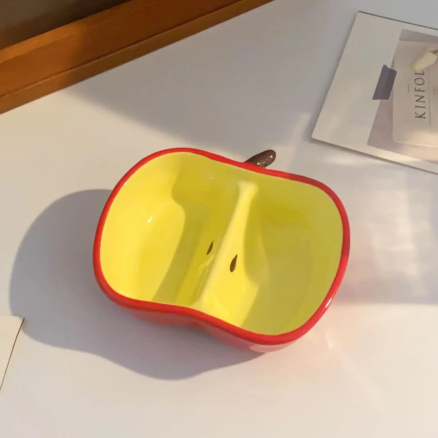 Creative Fruit Shaped Ceramic Dish Household Snacks Dishes Sauces Seasonings Plate Mini Saucer Tableware Dinner Kitchen Supplies