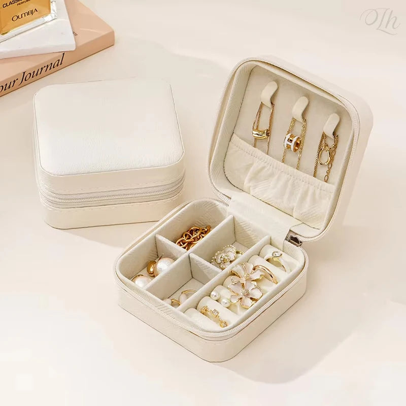 Personalized Jewelry Box for Wedding Gift, Birthday Gift Travel Jewelry Box, Mini Jewelry Box JEWELRY NOT INCLUDED
